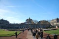 Palace Zwinger in the Old Town Dresden, the Capital City of Saxony Royalty Free Stock Photo