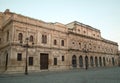 Palaces of Moorish origin in the city center of Seville, Spain