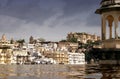 Palaces in Udaipur Royalty Free Stock Photo