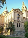 National palace in barcelona Royalty Free Stock Photo