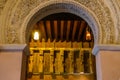 Palacio Aljaferia, fortified medieval Islamic palace in Zaragoza, Spain