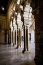 Palacio Aljaferia, fortified medieval Islamic palace in Zaragoza, Spain