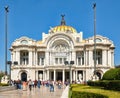 Palacio de Bellas Artes, a famous art gallery, music venue and theater in Mexico City Royalty Free Stock Photo