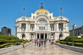 Palacio de Bellas Artes, a famous art gallery, music venue and theater in Mexico City Royalty Free Stock Photo