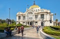 Palacio de Bellas Artes, a famous art gallery, music venue and theater in Mexico City Royalty Free Stock Photo