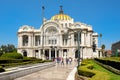 The Palacio de Bellas Artes or Palace of Fine Arts in Mexico City Royalty Free Stock Photo