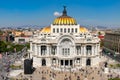 Palacio de Bellas Artes or Palace of Fine Arts in Mexico City Royalty Free Stock Photo