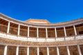 Palacio de Carlos V inside Alcazaba of Alhambra - Granada Royalty Free Stock Photo