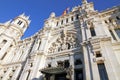 Palacio de Cibeles, Madrid city, Spain Royalty Free Stock Photo