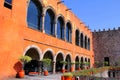 Palacio de Cortes, cuernavaca city, morelos, mexico. I Royalty Free Stock Photo
