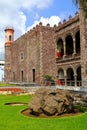 Cortes palace, city of cuernavaca, morelos, mexico. VIII Royalty Free Stock Photo
