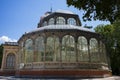 The Palacio de Cristal, Buen Retiro Park, Madrid, Spain Royalty Free Stock Photo