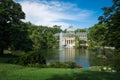 Palacio de cristal crystal palace in Buen Retiro Park - Madrid Royalty Free Stock Photo