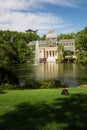 Palacio de cristal crystal palace in Buen Retiro Park - Madrid Royalty Free Stock Photo