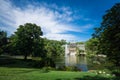 Palacio de cristal crystal palace in Buen Retiro Park - Madrid Royalty Free Stock Photo