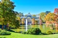 Palacio de cristal en Madrid, EspaÃÂ±a Royalty Free Stock Photo