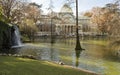 Palacio de Cristal in Madrid - Spain Royalty Free Stock Photo