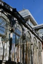 Palacio de Cristal, Parque del Retiro, Madrid, Spain Royalty Free Stock Photo