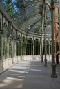 Palacio de Cristal, Parque del Retiro, Madrid, Spain Royalty Free Stock Photo