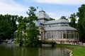 Palacio de Cristal, Parque del Retiro, Madrid, Spain Royalty Free Stock Photo