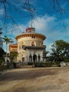 Palacio de Monserrate Palace in Sintra, Portugal near Lisbon. 19th century Palace built in the Moorish Revival Architecture Style