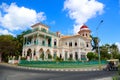 Palacio de Valle, Cienfuegos, Cuba - 30/03/2018: The facade of the palace