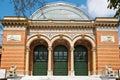 Palacio de Velazquez in Parque del Retiro, Madrid Royalty Free Stock Photo