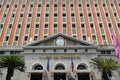 Palacio del gobernador building facade at Intramuros in Manila, Philippines