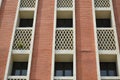 Palacio del gobernador building facade at Intramuros in Manila, Philippines