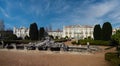 Palacio Nacional de Queluz National Palace. Amphitrite or Nereidas Lake in Neptune Gardens. Royalty Free Stock Photo