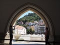 View of Sintra, Portugal, from National Palace