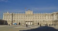 Palacio Real in Madrid - Spain Royalty Free Stock Photo
