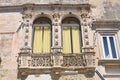 Paladini Palace. Lecce. Puglia. Italy. Royalty Free Stock Photo