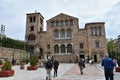 Byzantine orthodox church of Aghios Demetrios in Thessaloniki ,Greece