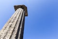 Palaestra monument (3rd cent. B.C.) in Olympia, Greece Royalty Free Stock Photo