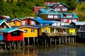 Palafito Houses Royalty Free Stock Photo