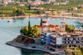 Palaia Epidaurus village harbor, Argolis, Greece Royalty Free Stock Photo