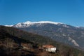 Palaios Panteleimonas village in Leptokaria region with Olympus