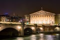 Palais Bourbon - French Parliament, Paris, Assemblee Nationale Royalty Free Stock Photo