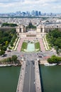 Palais de Chaillot, Paris, France Royalty Free Stock Photo
