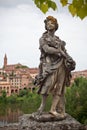 Palais de la Berbie Gardens Alley at Albi, Tarn, France