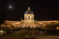 Palais de la Legion d'Honneur at night.