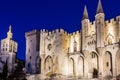 Palais des papes Royalty Free Stock Photo