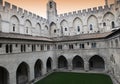 Palais des Papes, Avignon, Provence, France Royalty Free Stock Photo