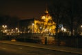 Palais du Rhin in Strasbourg with police