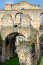 Palais Gallien. Ruins of the ancient Roman amphitheater of Bordeaux. New Aquitaine, France, Europe