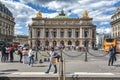 The Palais Garnier National Opera House in Paris, France. Royalty Free Stock Photo