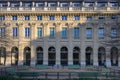 Palais Royal monument detail facade inspired by Romain architecture, Paris