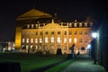 Palais trier gemany at night Royalty Free Stock Photo