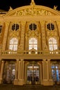 Palais trier gemany at night Royalty Free Stock Photo